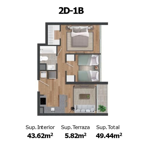 Departamento de inversion plano